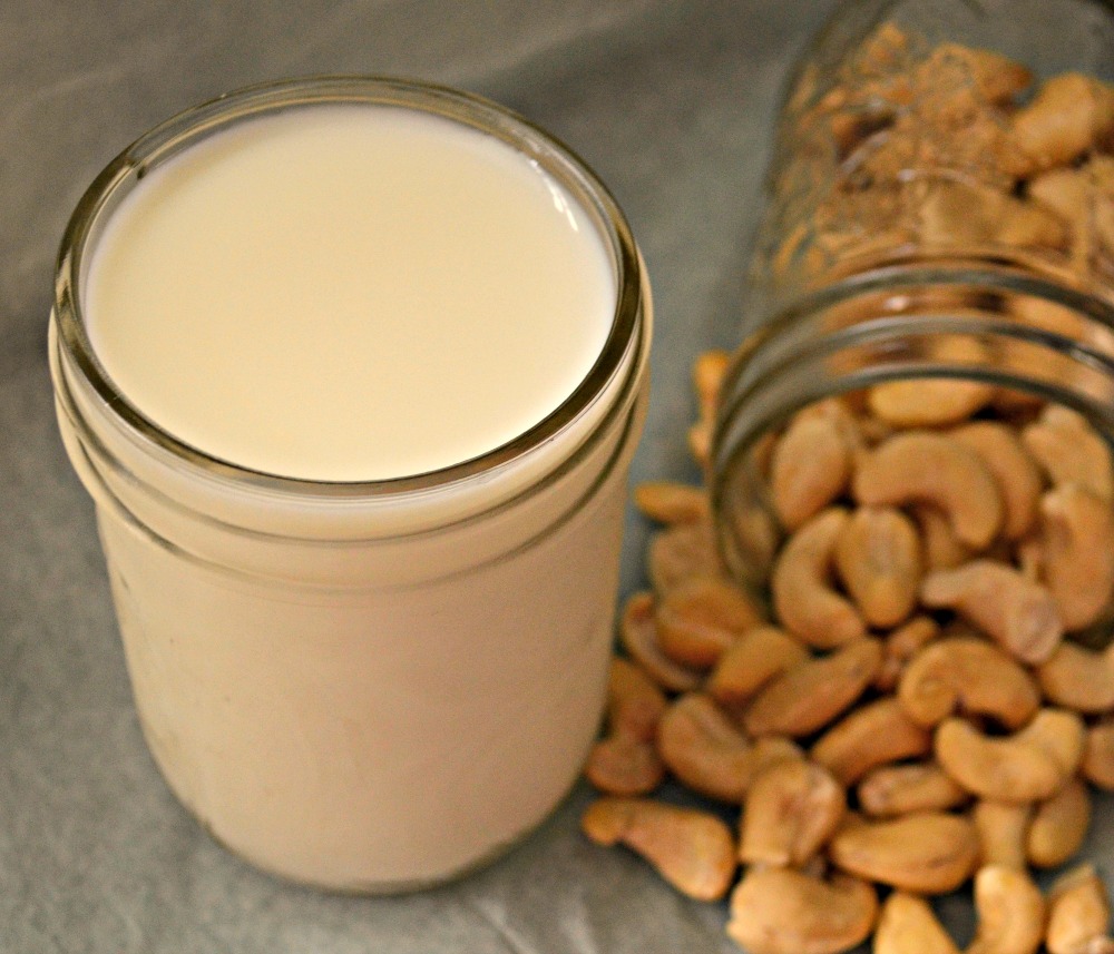 Homemade Cashew Milk A Virtual Vegan