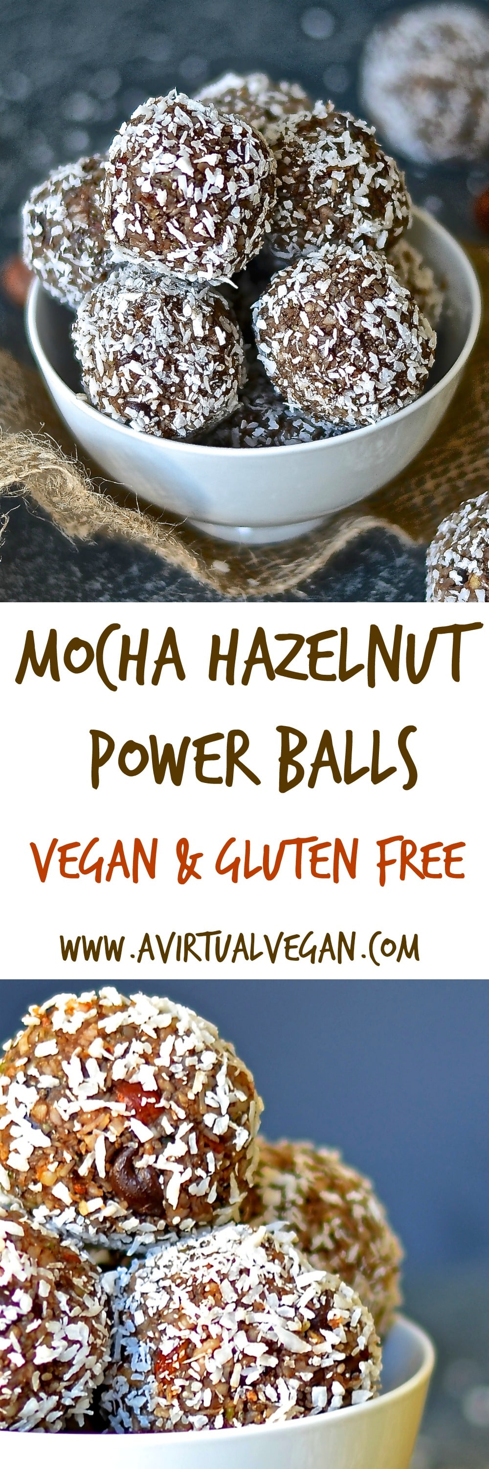 Chocolate & coffee join forces with nutrient rich, power giving nuts & seeds in these moist & decadent Mocha Hazelnut Power Balls. A healthy, energy boosting snack has never tasted so good!