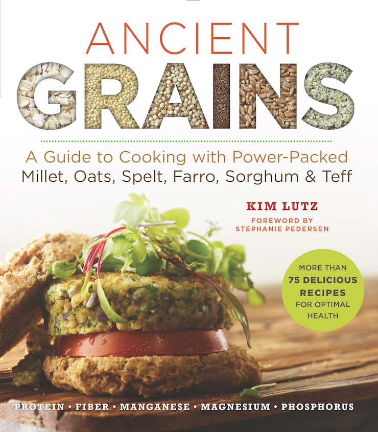 Artichokes & farro come together beautifully in this super speedy, very nutritious, one pot Artichoke Farro recipe from Ancient Grains: A Guide to Cooking with Power-Packed Millet, Oats, Spelt, Farro, Sorghum & Teff by Kim Lutz. Read on for the recipe, a review of the book & a chance to win your very own copy!