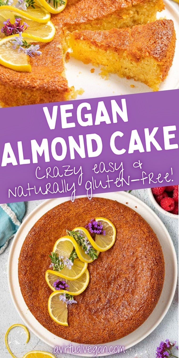 Vegan Almond Cake A Virtual Vegan