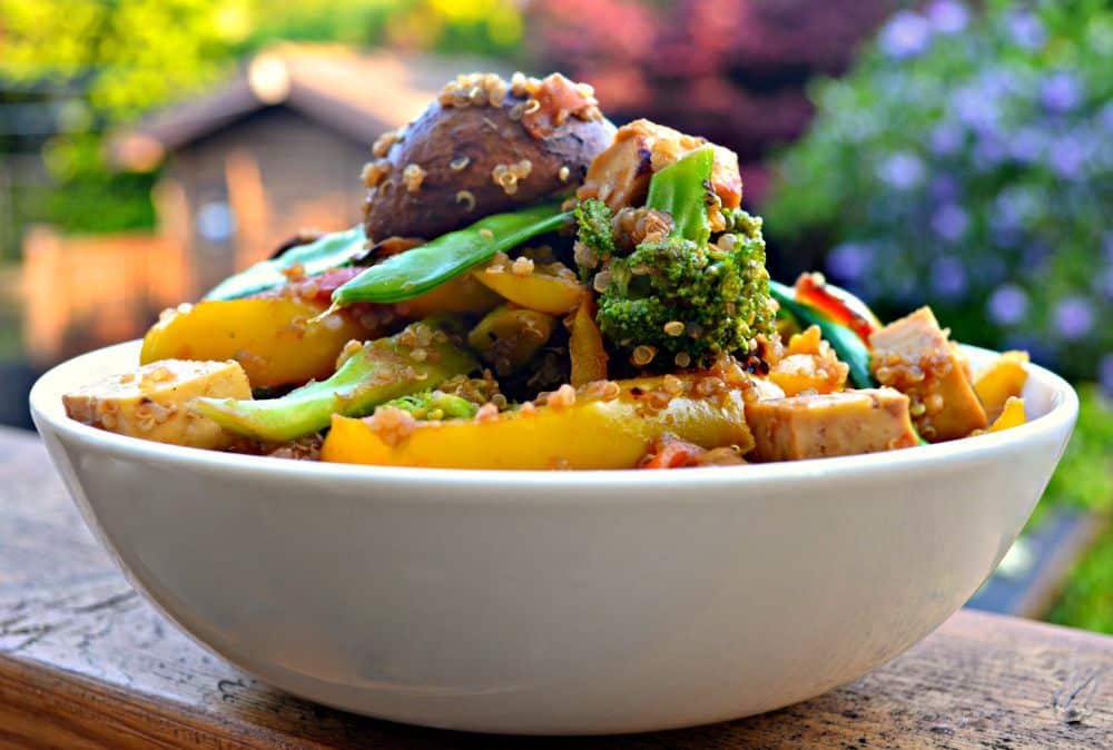 Tofu Quinoa Stir Fry | Recipe Cart