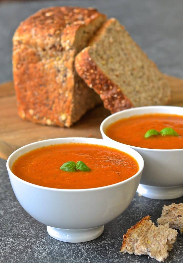 italian tomato basil soup