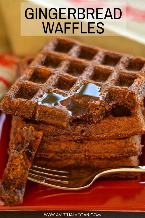 Add some sugar & spice to your life with these deliciously dark, rich & fluffy Gingerbread Waffles. Full of warm & comforting gingerbread flavour & surprisingly healthy!