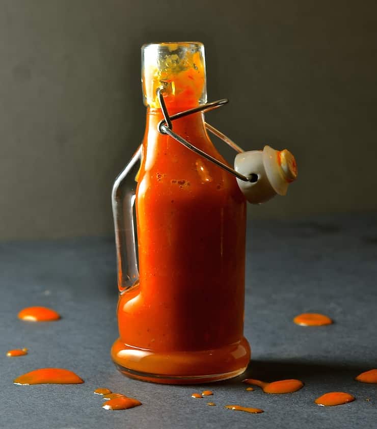 WARNING! This seriously Fiery Habenero Hot Sauce is not for the faint hearted! Get past the heat though & you will find that it has a depth of flavour that a lot of hot sauces don't. It has plenty of zing, a bit of tang & hints of sweet red pepper & maple. Are you brave enough?