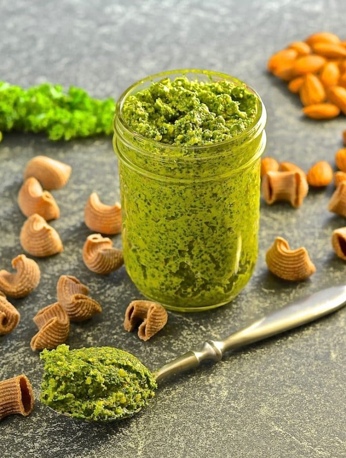 Kale Almond Vegan Pesto A Virtual Vegan