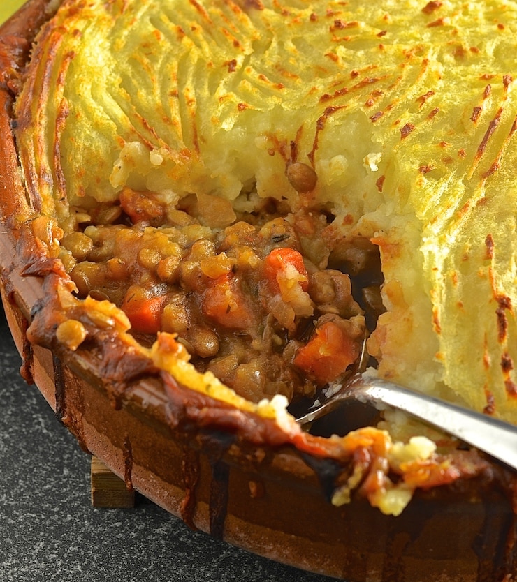 Lentil Shepherds Pie - Dairy & Gluten-Free - A Virtual Vegan