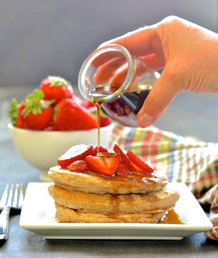 Make your breakfast special with these healthy but very delicious, beautifully soft, very fluffy, oil-free vegan pancakes.