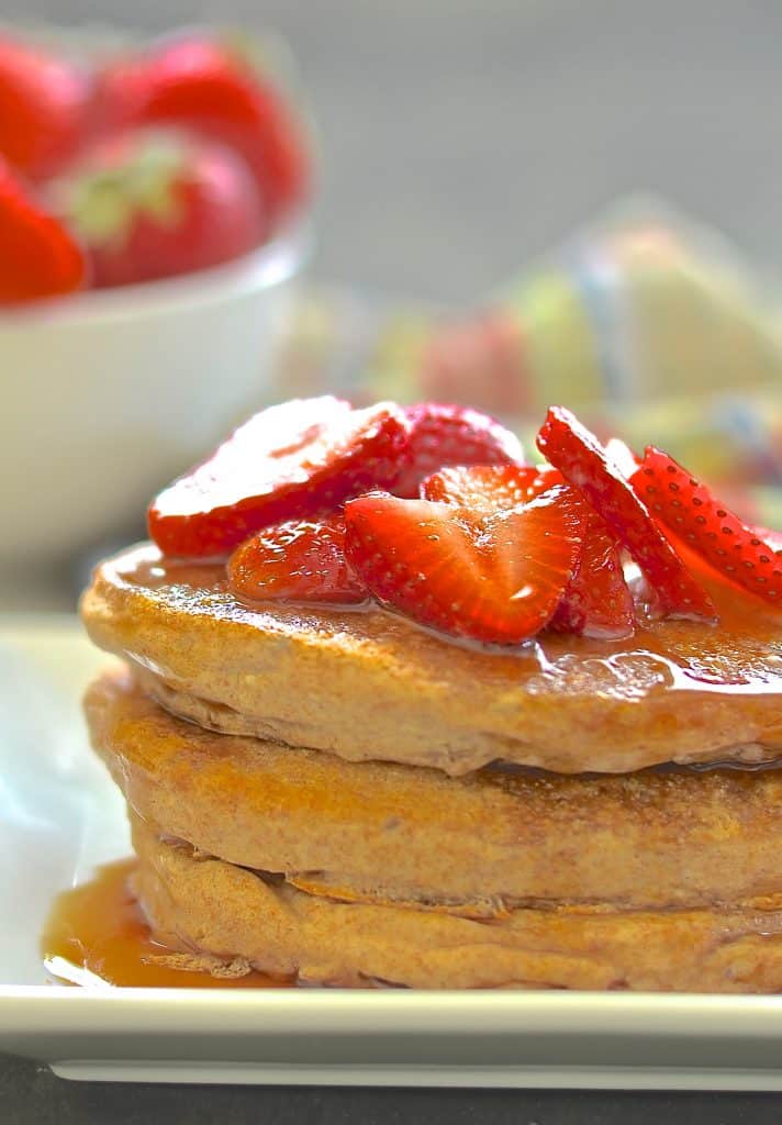 Make your breakfast special with these healthy but very delicious, beautifully soft, very fluffy, oil-free vegan pancakes.