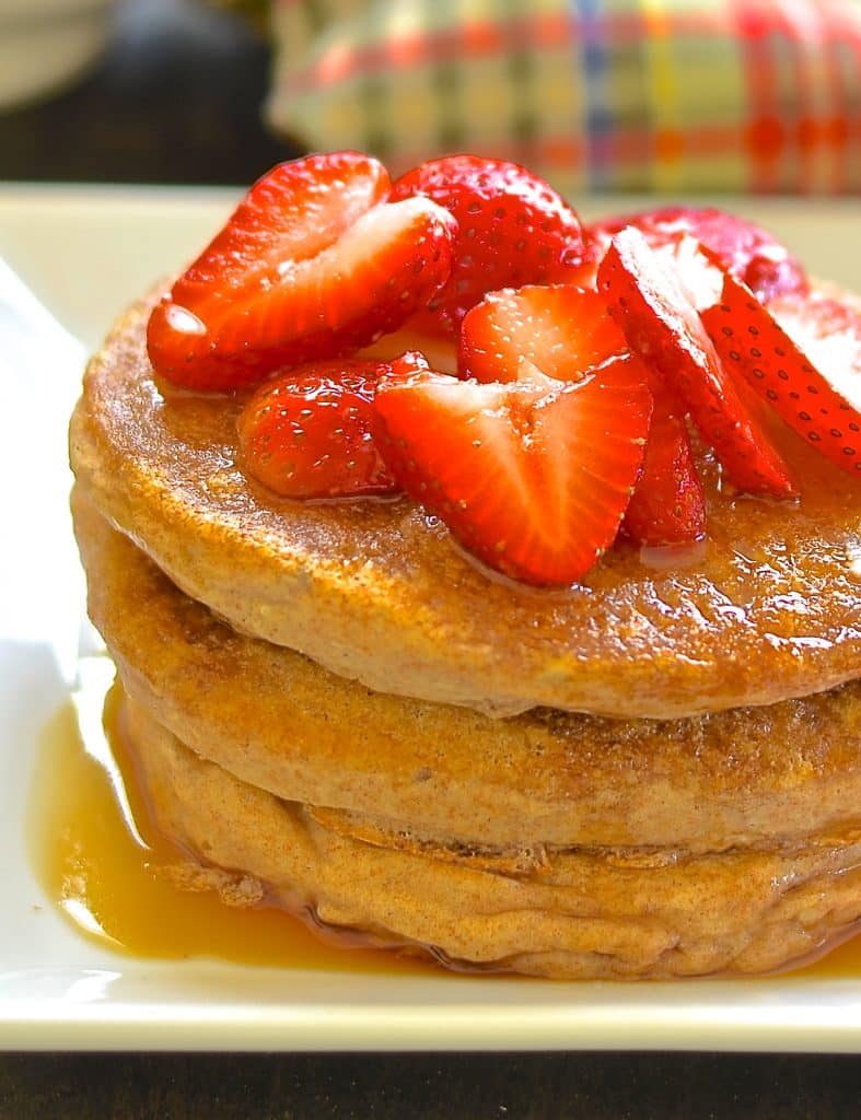Make your breakfast special with these healthy but very delicious, beautifully soft, very fluffy, oil-free vegan pancakes.