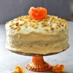 maple walnut sweet potato cake