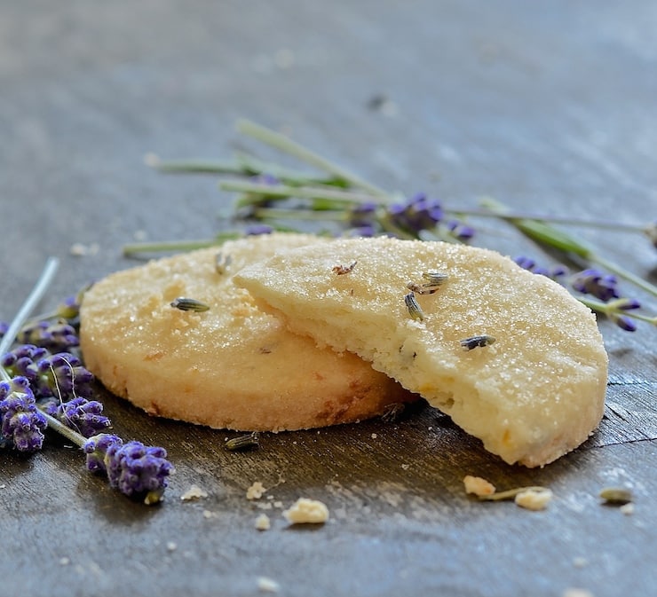 Lemon Lavender Shortbread Cookies A Virtual Vegan