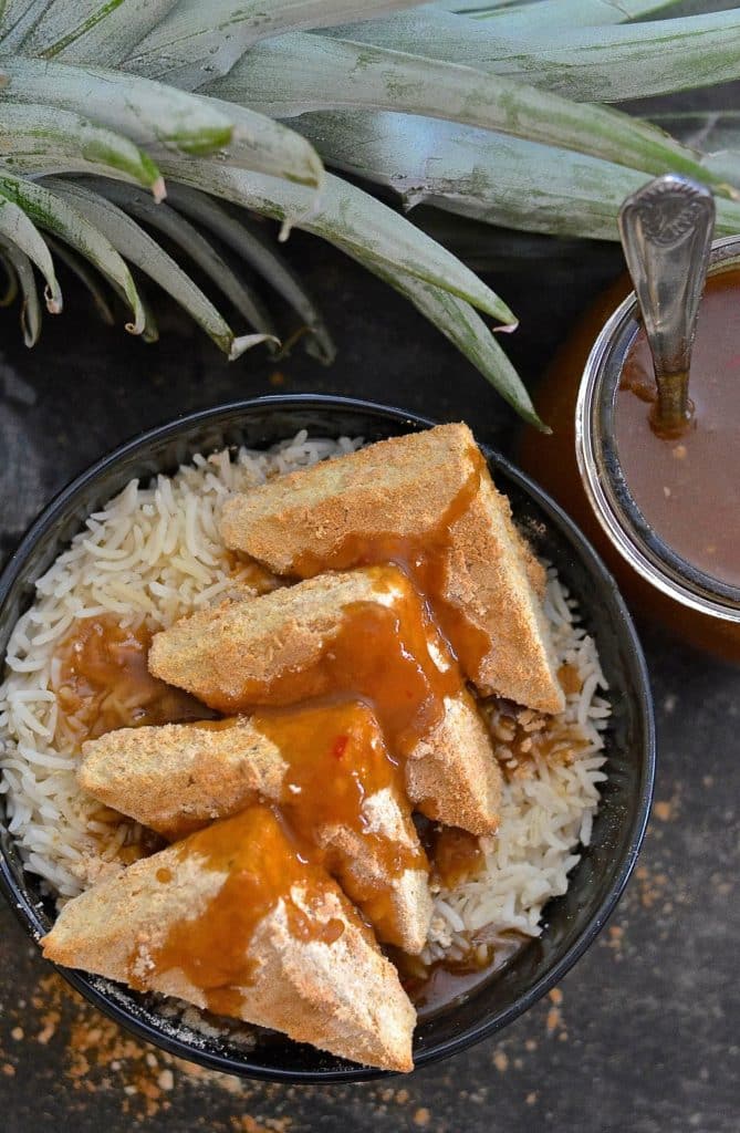 Simplicity at it's best! With just two ingredients & 30 minutes of your time you could be tucking into this delicious Easy Coconut Tofu. Could it get any better? ....... Well yes actually.....Because it's gluten-free, oil-free, low fat and has 10 grams of protein per serving!