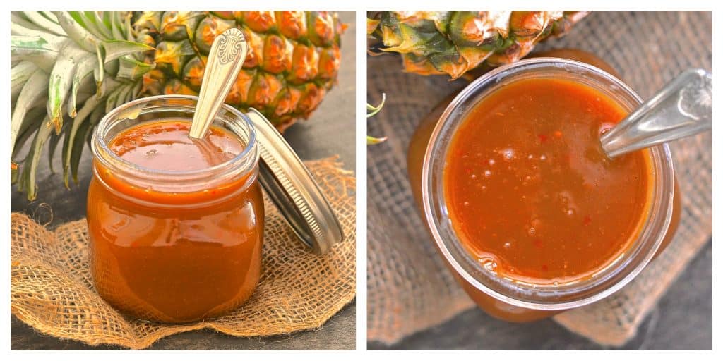 Garlic Pineapple Sauce Oilfree & GlutenFree A Virtual Vegan
