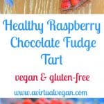 Want a dessert that looks & tastes decadent but is secretly healthy? I've got you covered with my decadent but Healthy Raspberry Chocolate Fudge Tart.