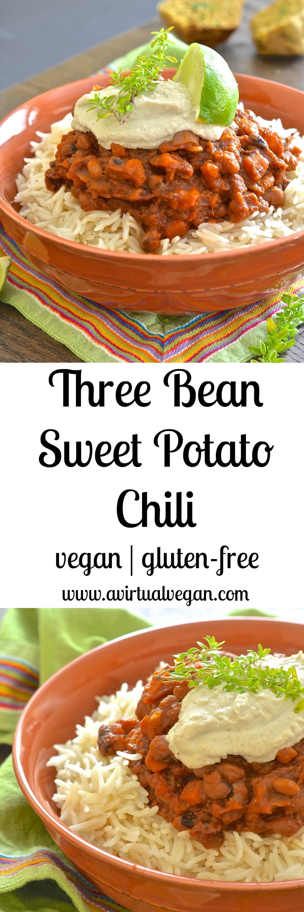This Sweet Potato & Bean Chili makes the perfect family meal. Minimal effort, maximum flavour & budget friendly. Plus you'll have plenty of leftovers for another day!