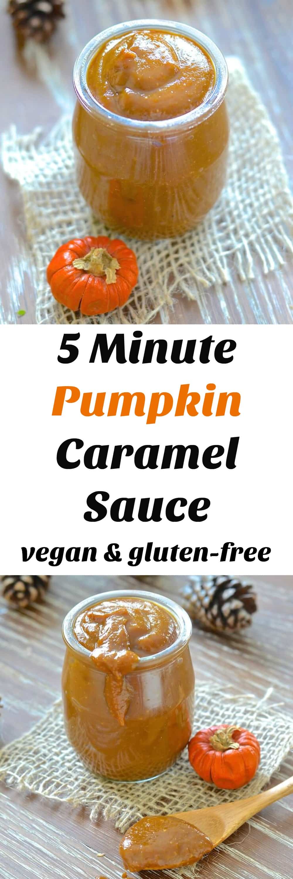 Vegan Pumpkin Caramel Sauce - A Virtual Vegan