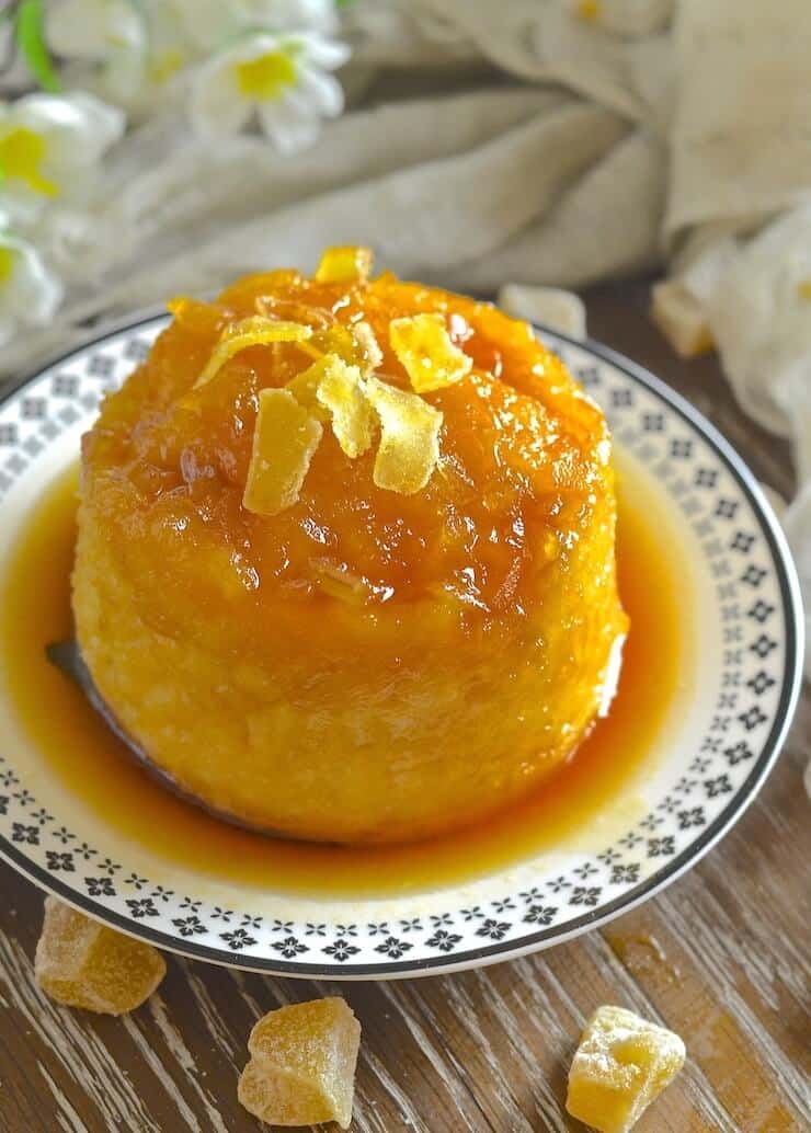 Wonderfully comforting, beautifully sticky Maple Ginger Steamed Pudding. A dream to eat and so easy to make!