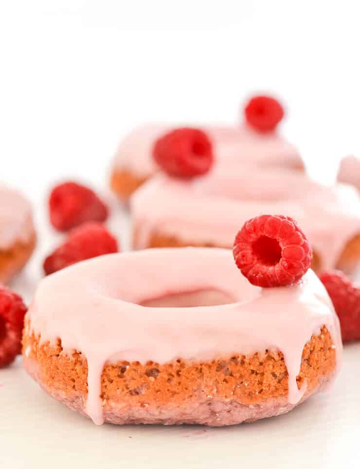 jelly baked donuts recipe glazed raspberry donut