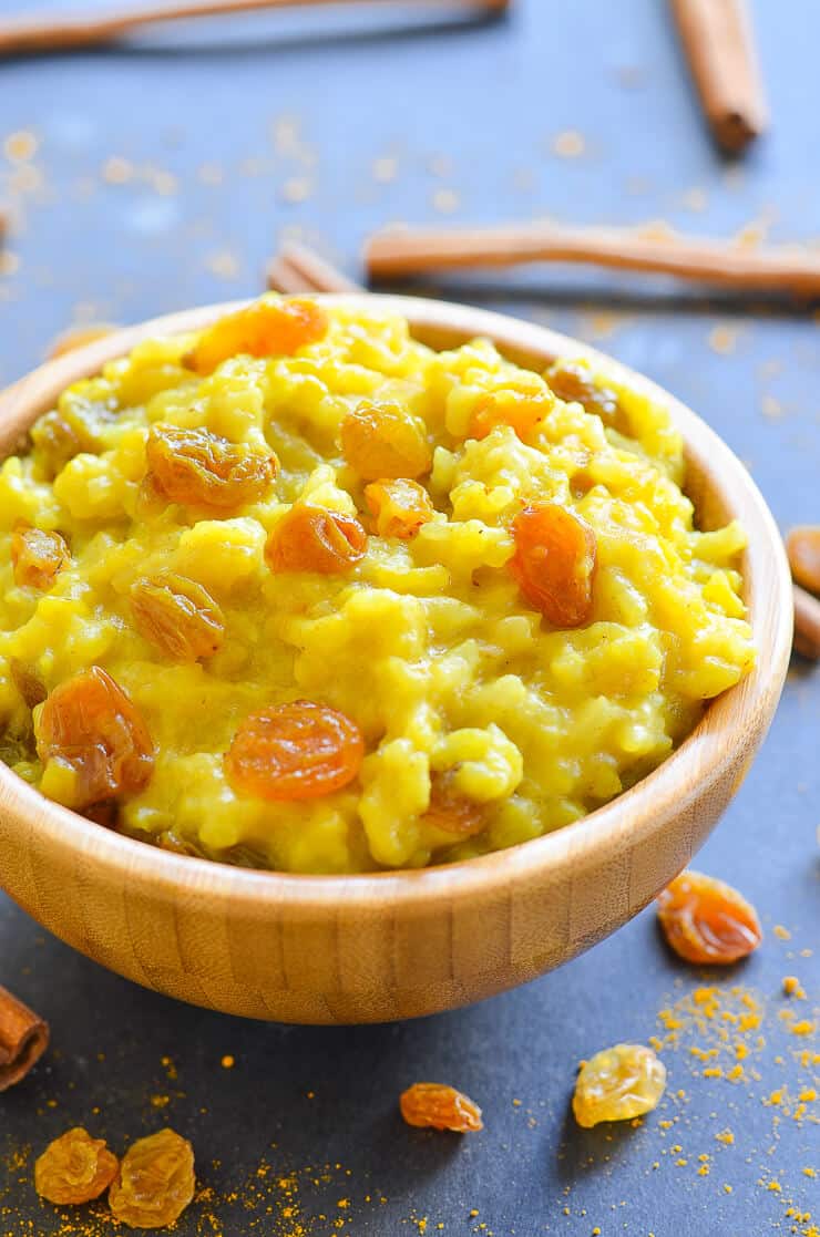 Slow Cooker Rice Pudding with Turmeric & Cinnamon - A ...
