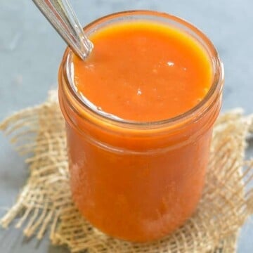 a jar of healthy sweet & sour sauce