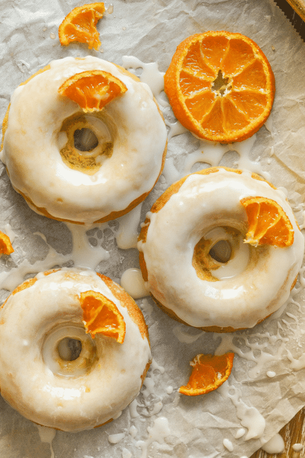 Light, fluffy and incredibly moist, these Orange Olive Oil Baked Donuts are a real taste sensation. The pungent, fruity oil balances perfectly with the orange & the sticky glaze finishes them off perfectly!