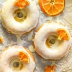 Light, fluffy and incredibly moist, these Orange Olive Oil Baked Donuts are a real taste sensation. The pungent, fruity oil balances perfectly with the orange & the sticky glaze finishes them off perfectly!