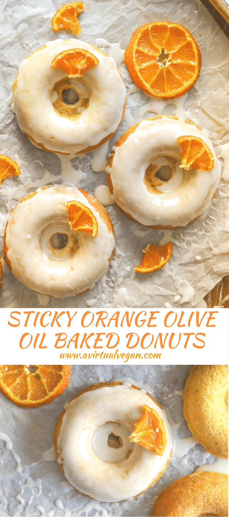 Light, fluffy and incredibly moist, these Orange Olive Oil Baked Donuts are a real taste sensation. The pungent, fruity oil balances perfectly with the orange & the sticky glaze finishes them off perfectly!