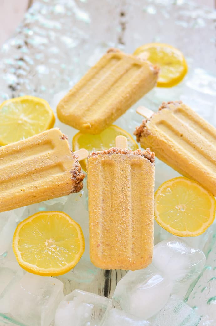 Healthy popsicle recipes round up by eatingworks.com.