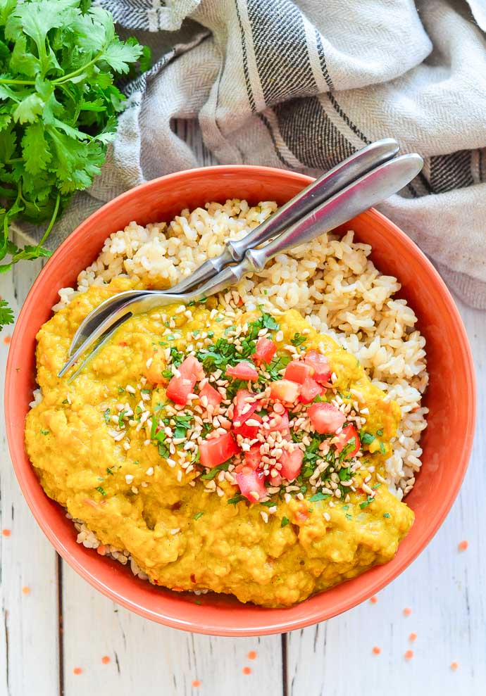 drivende seksuel Resultat Red Lentil Dal - A quick & easy recipe - A Virtual Vegan