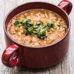 Super cozy, easy to prepare, Indian Lentil Soup with Kale & Cilantro. Packed with nutrition & perfectly spiced for maximum flavour! 