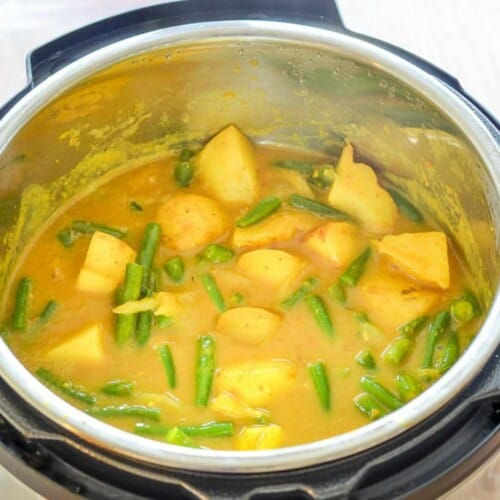 Instant Pot Potato Curry