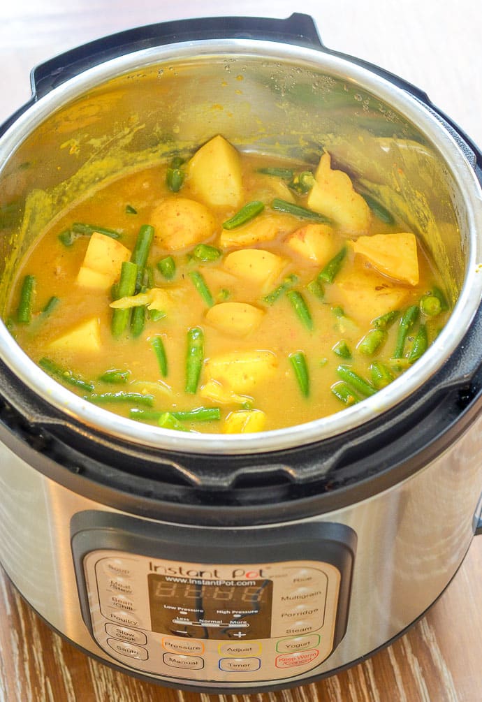 Instant Pot Potato Curry Recipe A Virtual Vegan