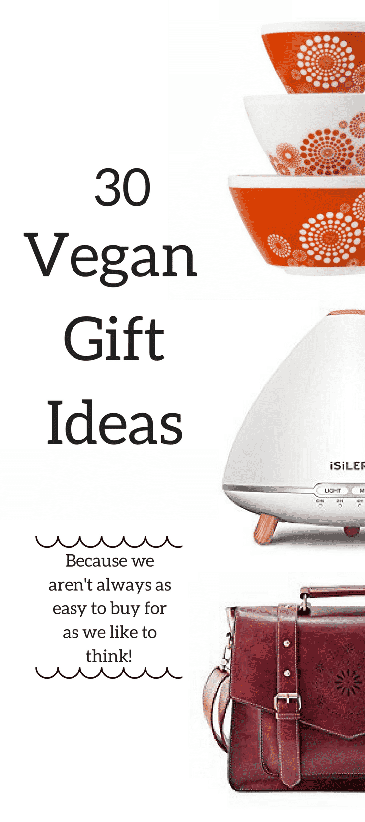 If you are stuck for what to buy the vegan in your life, then this collection of vegan gifts for the holidays is just what you need! #vegan #vegangifts