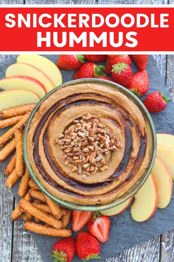 Snickerdoodle Hummus A Virtual Vegan