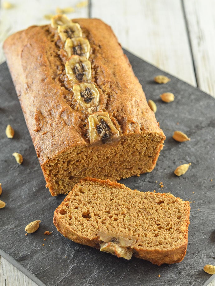 Healthy Vegan Banana Bread - whole-grain & oil-free - A ...