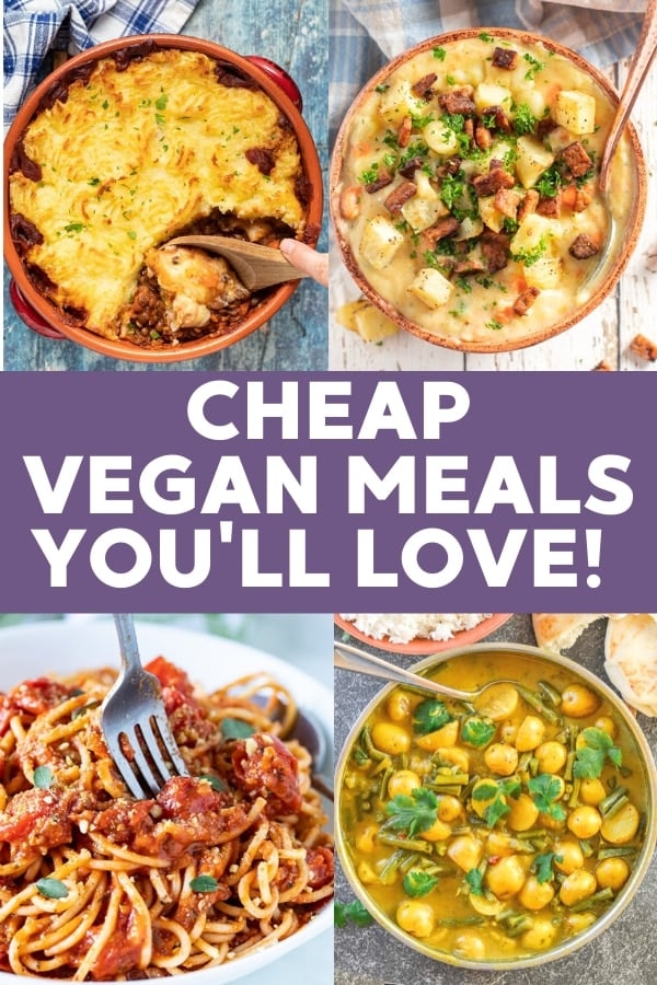 Cheap Vegan Meals You'll LOVE! - A Virtual Vegan