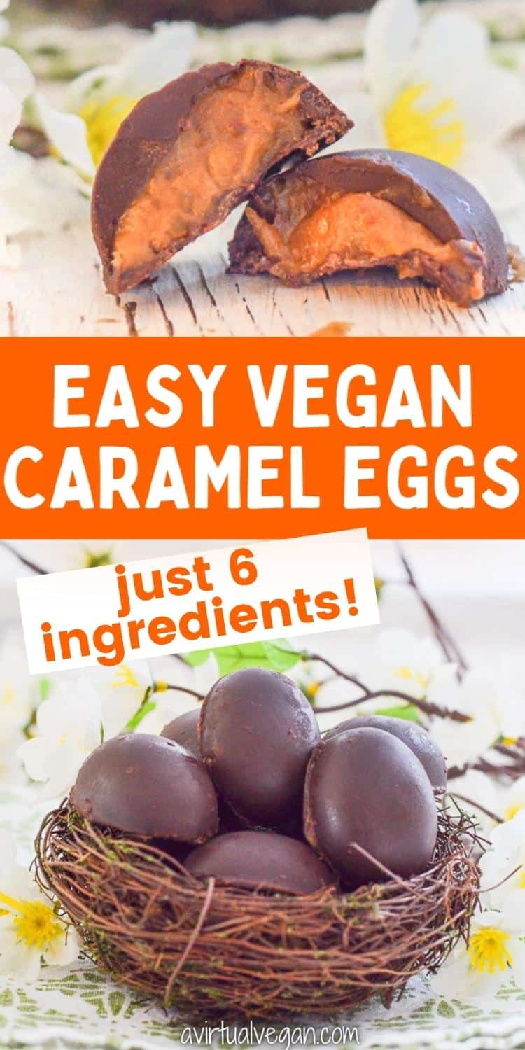 Easy Homemade Vegan Caramel Eggs A Virtual Vegan