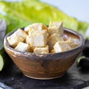 feta in a bowl