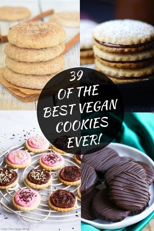 39 Of The Best Vegan Cookie Recipes EVER! #cookies #vegancookies