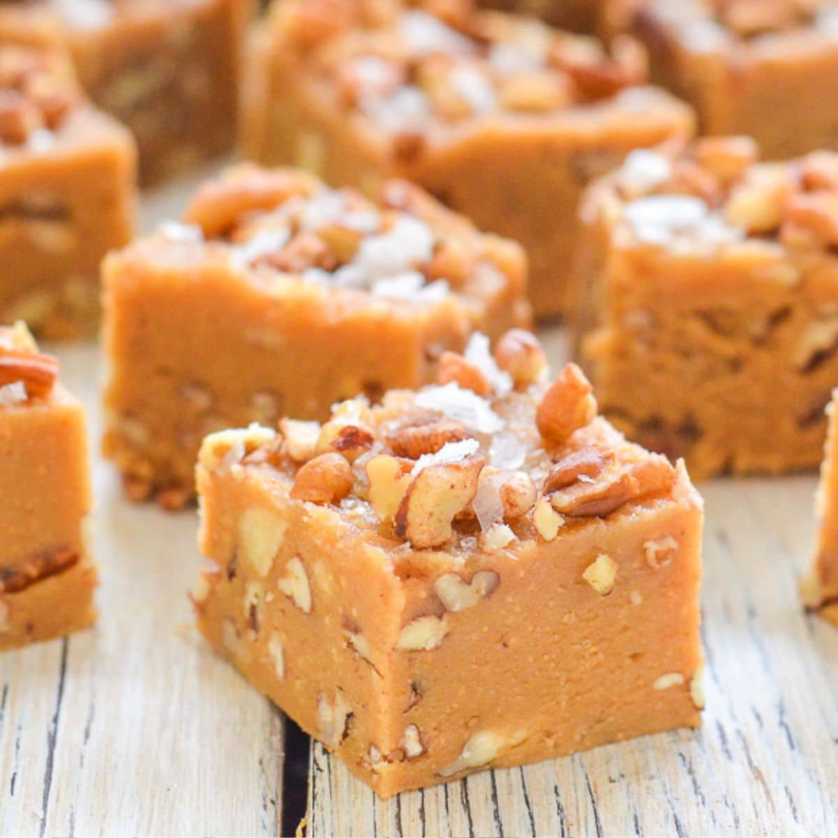 maple pecan fudge