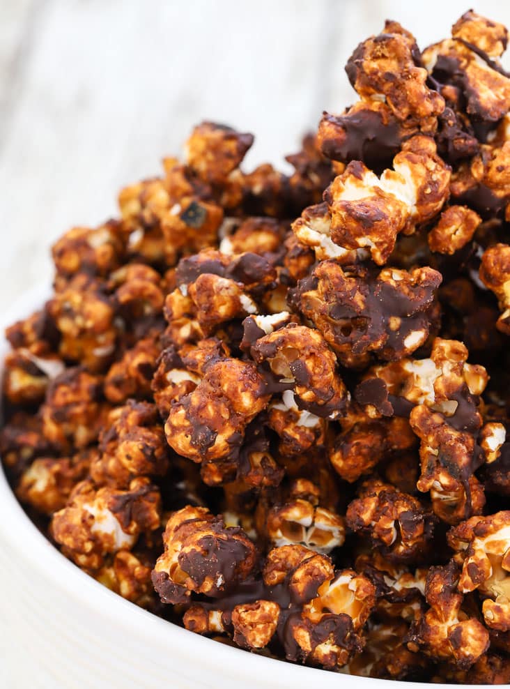 sweet popcorn vegan