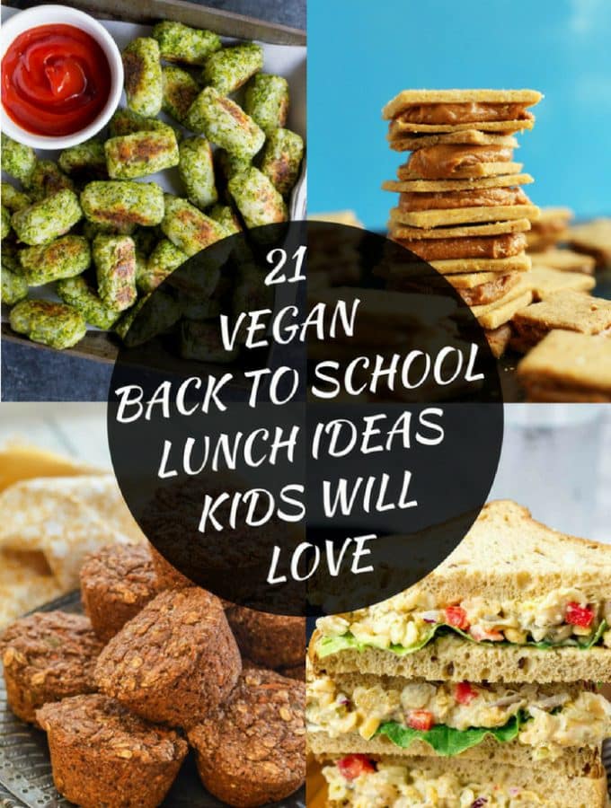 21 Vegan Back To School Lunch Ideas Kids Will Love