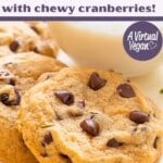 Vegan Rosemary Chocolate Chip Cookies