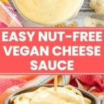 Easy Nut-Free Vegan Cheese Sauce
