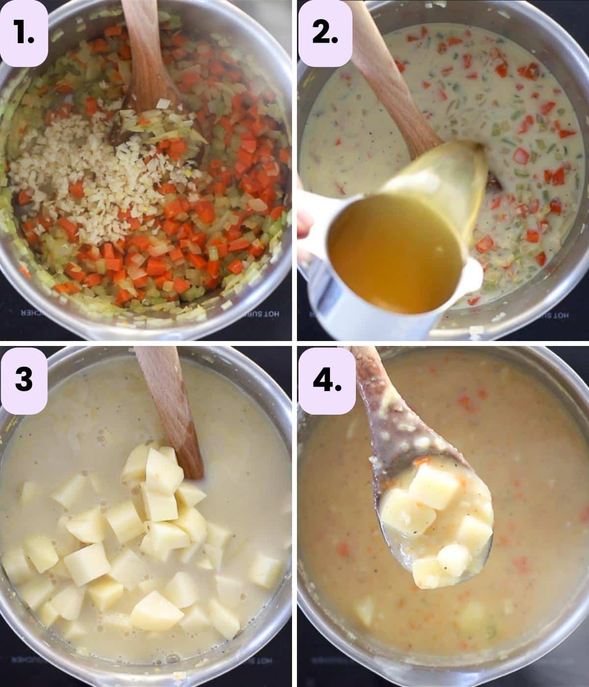 how to make potato soup