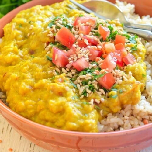 instant pot lentil dal