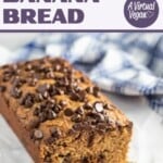 Vegan Choc & Nut Banana Bread