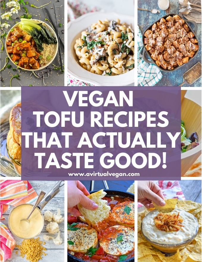 A collection of vegan tofu recipes that transform tofu in unexpected & super tasty ways, plus some handy tips for preparing and cooking tofu. 