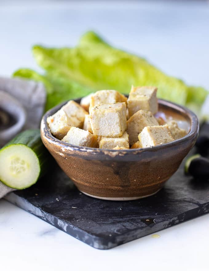 Vegan Feta Cheese cubes