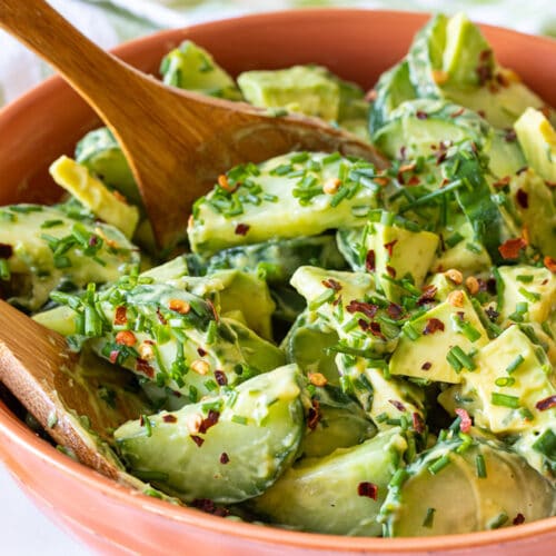 cucumber avocado salad